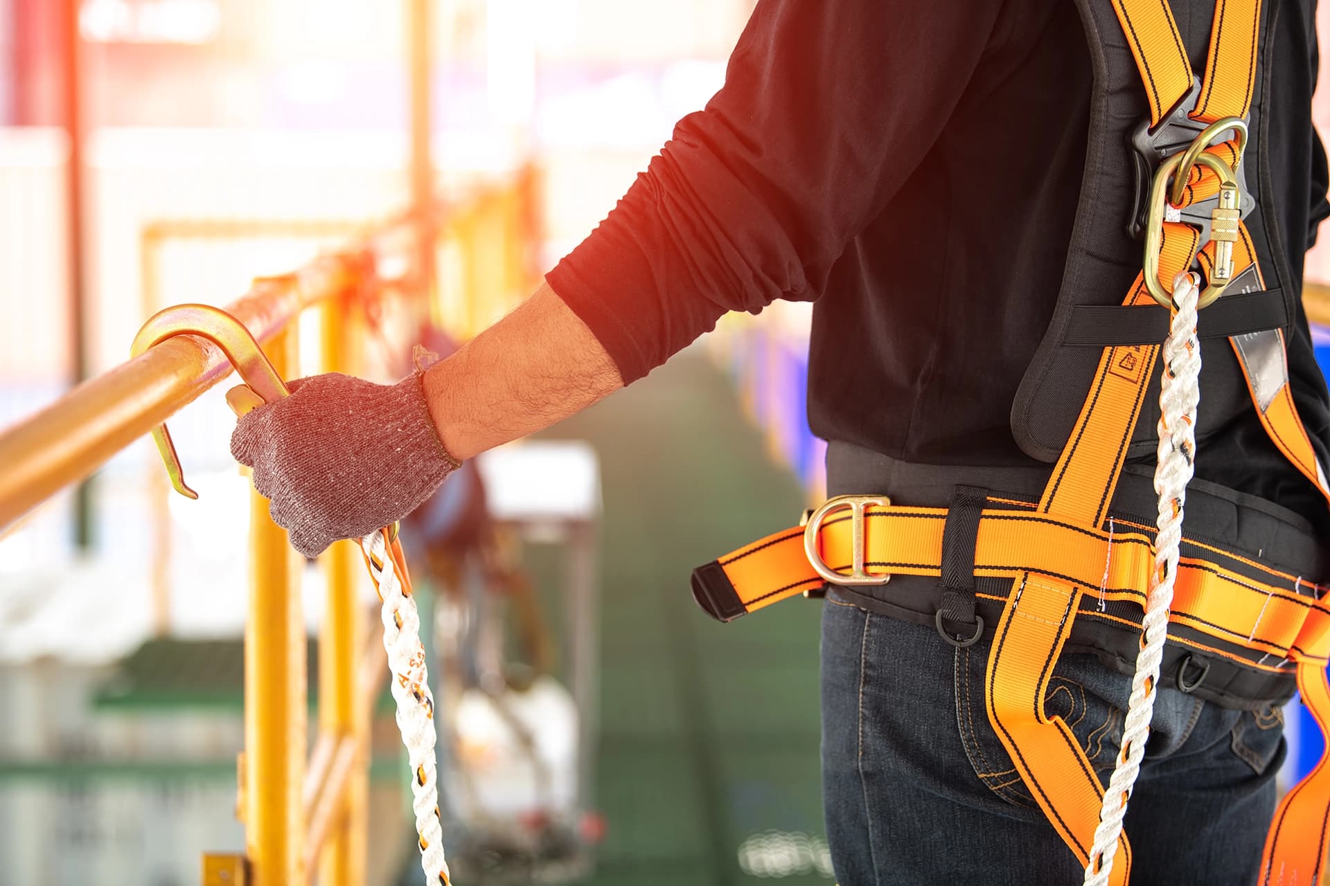 Prüfung von Absturzsicherungen